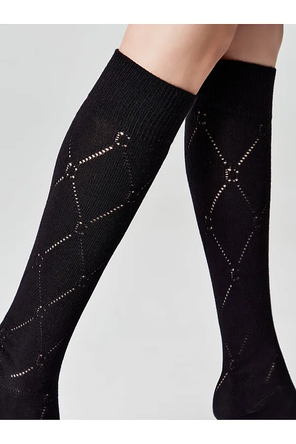 Гольфы CONTE ELEGANT, черный - фото 2