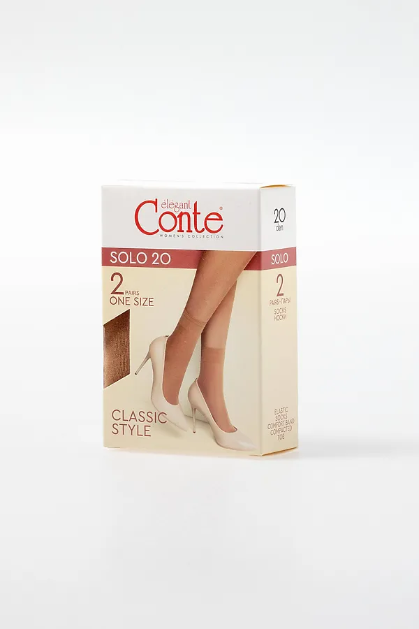 Носки, 2 п. CONTE ELEGANT, natural - фото 2