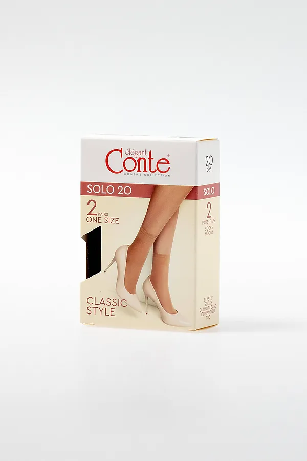 Носки, 2 п. CONTE ELEGANT, nero - фото 2