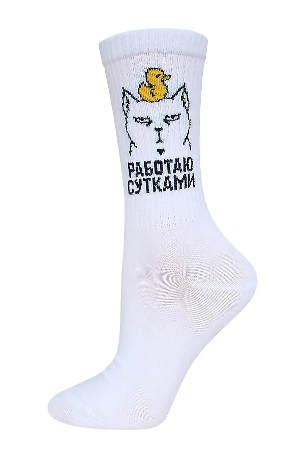Носки БРЕСТСКИЕ, белый - фото 2