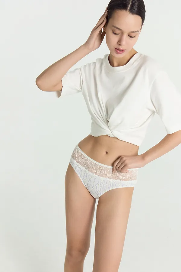 Трусы 2шт. MARK FORMELLE, лаванда на молочном1 - фото 2