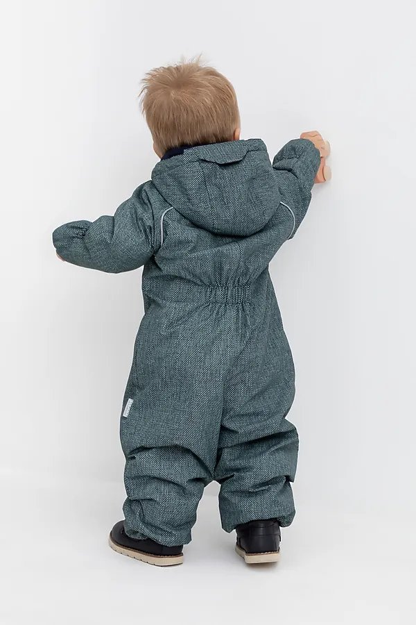 Комбинезон CROCKID, холодная мята,текстура ткани - фото 2