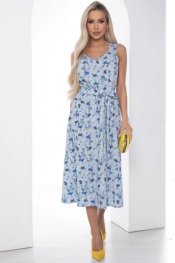Сарафан LADY TAIGA, голубой - фото 2