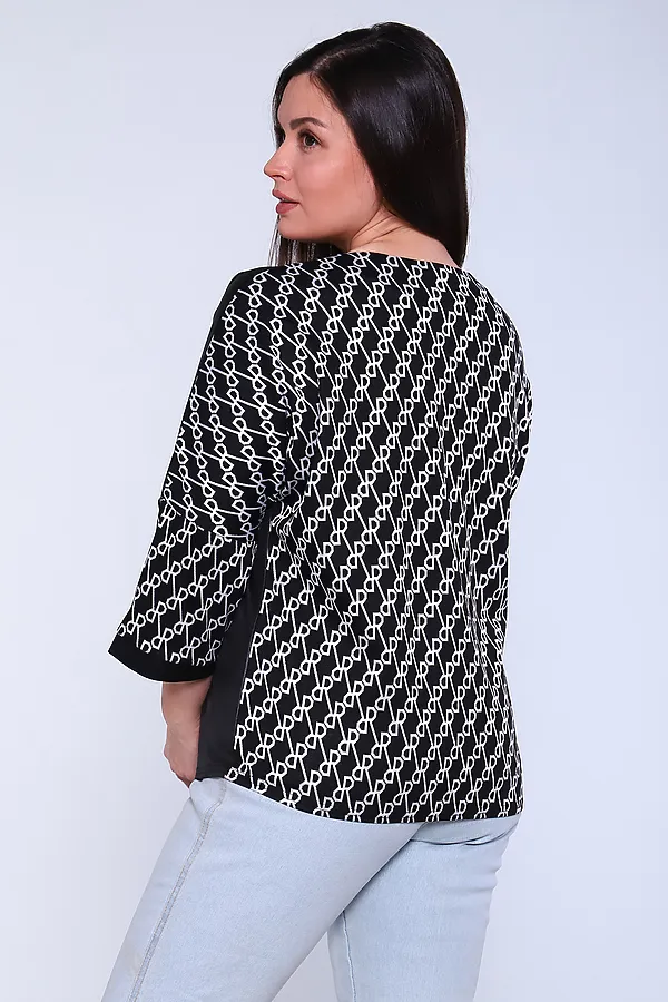 Туника 31716 НАТАЛИ, черный - фото 2