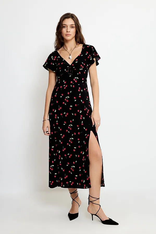 Платье CONCEPT CLUB, черный принт - фото 2