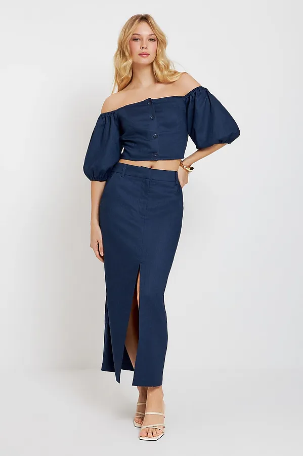 Юбка CONCEPT CLUB, темно-синий - фото 2