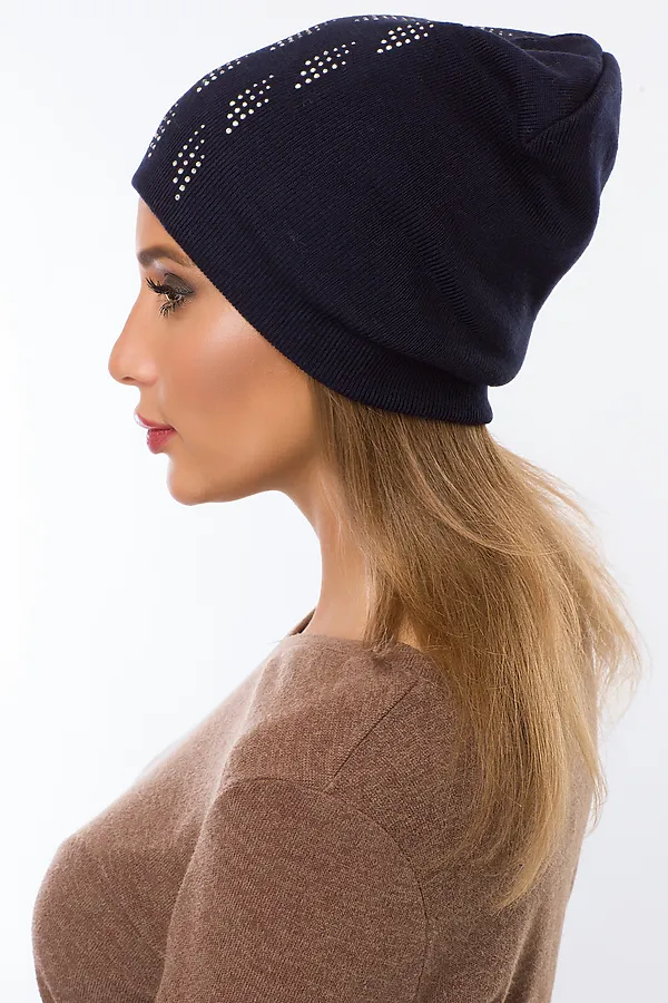 Шапка VAY, т.синий - фото 2