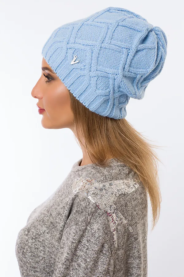 Шапка VAY, св.голубой - фото 2