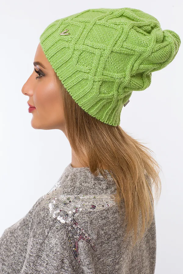 Шапка VAY, салатовый - фото 2