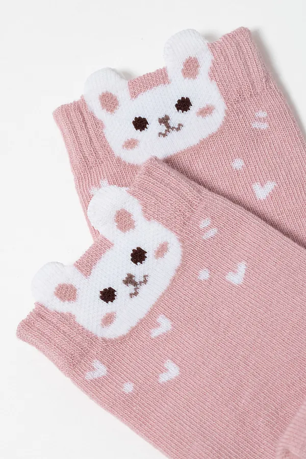 Носки CONTE KIDS, пепельно-розовый - фото 2