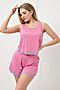 Пижама с шортами №02 НАТАЛИ (Розовый) 48499 #1003334
