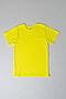 Детская футболка 7452 однотонная НАТАЛИ (Желтый) 48351 #1016483