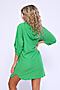 Блуза НАТАЛИ (Зеленый) 49571 #1021916