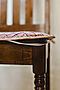 Подушка для мебели Сидушка на стул квадратная НАТАЛИ (Красный ромбик) 49243 #1023484