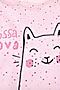 Пижама (Брюки+Кофта) BOSSA NOVA (Розовый/Белый) 362К-171р #127448