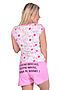 Пижама Старые бренды (Розовый+кошки) ЖП 006 #127857