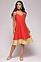 Платье 1001 DRESS (Красный / Бежевый) DM01316RD #129066