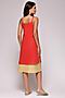 Платье 1001 DRESS (Красный / Бежевый) DM01316RD #129066