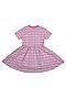Платье АПРЕЛЬ (Серый/розовый) #133602