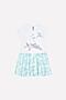 Платье OPTOP (Серый/минт) #134135