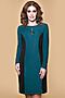 Платье BELLUCHE (Черный/бирюзовый) Неаполь #136412