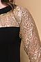 Платье BELLUCHE (Черный/золотой) Вне закона (голд) #136808