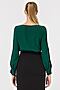 Блуза REMIX (Темно-зеленый) 6681/4 #142611