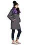 Пальто DIMMA (Т.серый (фиолет)) 2025 #144829