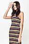 Платье CONTE ELEGANT (black stripes) #148652