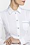 Рубашка GLOSS (Белый, голубой) 25156-10 #159947