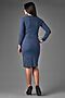 Платье Старые бренды (Меланж синий) П 713 #164769