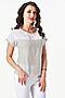 Блуза LADY TAIGA (Молочный) Б801-1 #186516