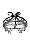 Маска венецианская "Туман и дева" LA MASCARADE (Серебристый, черный) 205143 #188236