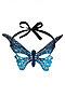 Маска венецианская "Эффект бабочки" LA MASCARADE (Синий, черный) 204967 #188473
