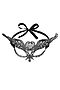 Маска венецианская "Сердце ангела" LA MASCARADE (Серебристый, черный) 205152 #188826