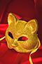 Маска кошки LA MASCARADE (Золотистый) 101715 #189176