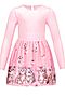 Платье АПРЕЛЬ (Розовый239+котята на розовом) #191467