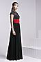 Платье "Секрет гейши" MERSADA (Черный, красный) 106373 #193678
