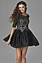 Платье MERSADA (Черный, светло-серый) 76733 #194281