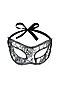 Маска венецианская "Золушка" LA MASCARADE (Серебристый, черный) 205147 #194404
