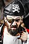 Набор аксессуаров: пират LA MASCARADE (Черный) 103743 #194565
