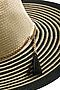 Плетеная шляпа Райские пляжи Бали с мягкими полями Nothing But Love (Светло-бежевый) 202048 #195618