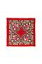 Платок с русским узором и бахромой, 96 x 96 cm Nothing But Love (Красный, розовый, зеленый) 200781 #195734