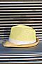 Шляпа КРАСНАЯ ЖАРА (Светло-желтый, белый, бежевый) 98302 #197205