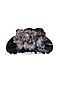 Заколка-краб "Темный цветок" Nothing Shop (Черный, коричневый, серый) 212932 #199077
