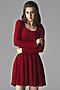 Платье MERSADA (Темно-красный) 72414 #202886