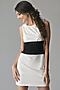 Платье MERSADA (Белый, черный) 48071 #203064