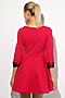 Платье MERSADA (Ярко-розовый, черный) 89194 #203890