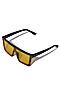 Солнцезащитные очки "Чудеса на виражах" Nothing Shop (Черный, желтый) 291277 #205136