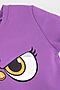 Пижама(Футболка+Шорты) BOSSA NOVA ANGRY BIRDS (Сиреневый/Графитовый) 352АБ-227 #207686